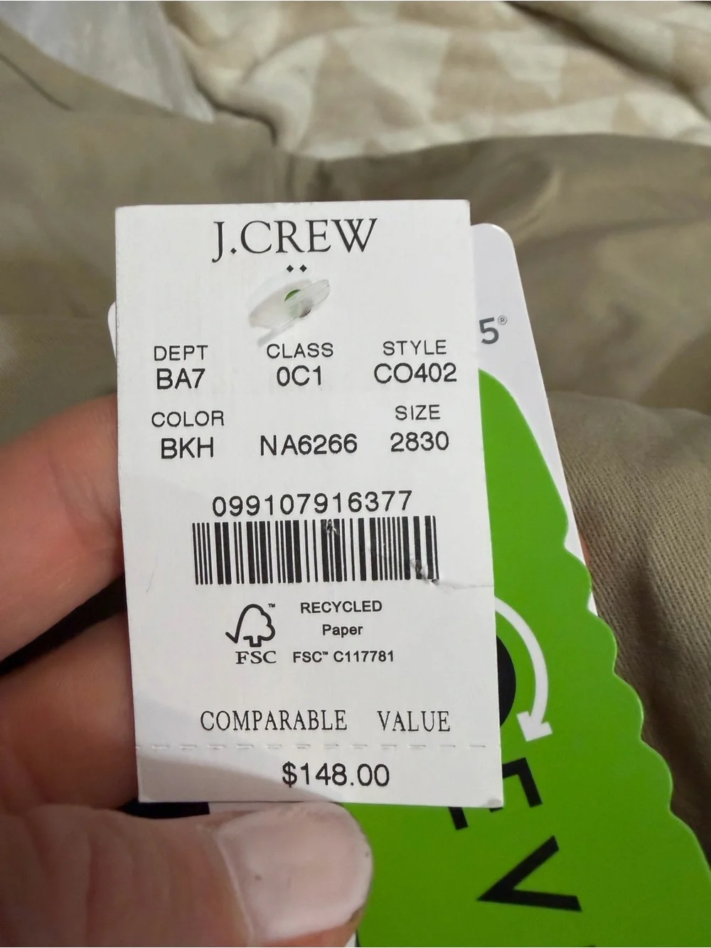 J crew Slim-fit TruTemp365® chino pant